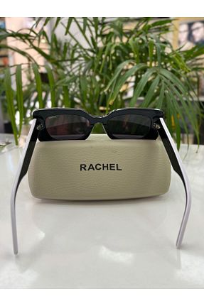 عینک آفتابی مشکی زنانه UV400 Rachel Paris - کد 846199299