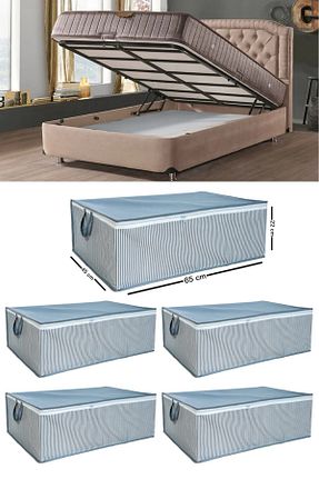 خورجین طوسی پلی پروپیلن Ekici home textile - کد 846215293