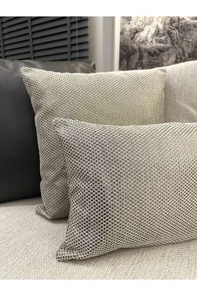 کوسن و روکش کوسن طوسی 1 پارچه Decamor home - کد 839269121