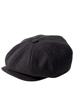 کلاه مشکی زنانه پشمی GoldCap - کد 455036404