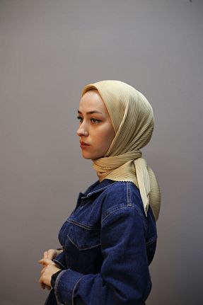 روسری متالیک پلی استر Akel - کد 784848296