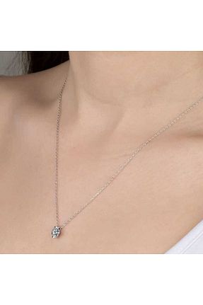 گردنبند نقره طوسی زنانه 925 عیار Armagano - کد 846020393