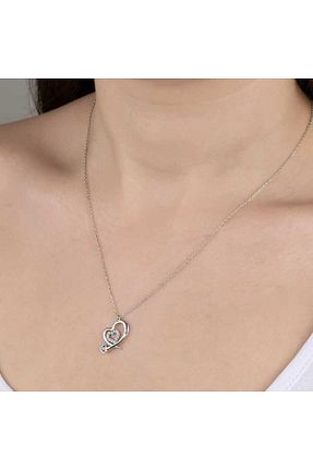 گردنبند نقره طوسی زنانه 925 عیار Armagano - کد 846014962