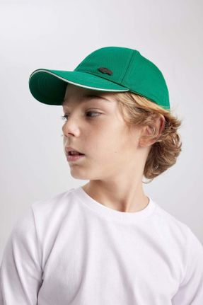 کلاه سبز بچه گانه پنبه (نخی) کد 707796631