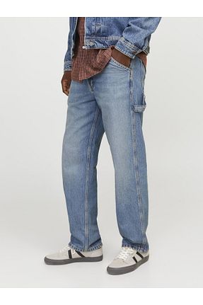 شلوار جین آبی مردانه پاچه ساده Jack & Jones - کد 845915525