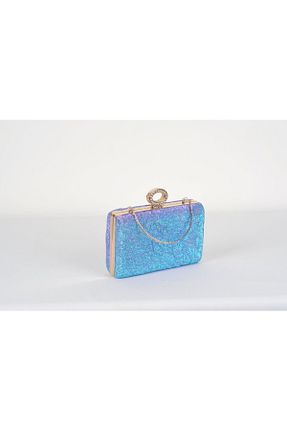 کیف مجلسی فیروزه ای زنانه MUBBS - کد 768414404