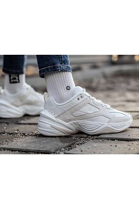 کفش اسنیکر طلائی زنانه بند دار Nike - کد 667374745