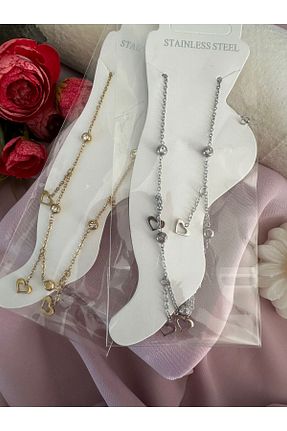 خلخال جواهر طلائی زنانه Vuslat - کد 846025934