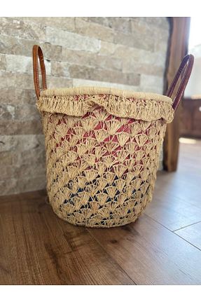 کیف ساحلی بژ زنانه حصیر Bohemian - کد 846146381