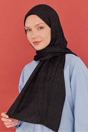 شال مشکی زنانه پنبه پلی استر MİRSOY SCARF - کد 846058492