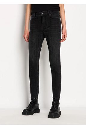 شلوار جین مشکی زنانه پاچه تنگ Armani Exchange - کد 846149705
