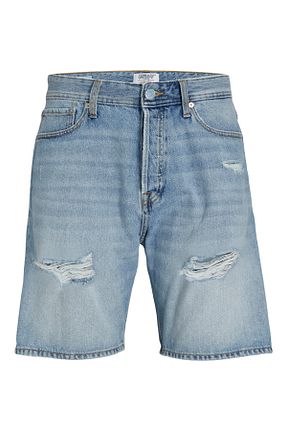 شلوارک و برمودا سرمه ای مردانه پارچه Jack & Jones - کد 846171961