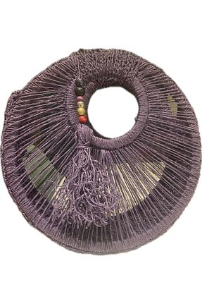 کیف دستی بنفش زنانه سایز متوسط Deriks Tekstil - کد 817141284