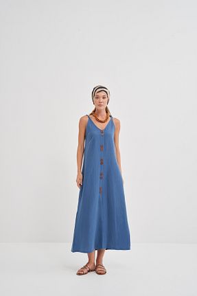 لباس آبی زنانه بافتنی COLORDS - کد 846246379
