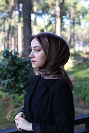 روسری رنگی پلی استر Akel - کد 790302937