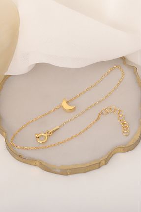 دستبند نقره طلائی زنانه 925 عیار Nox Jewelry - کد 845554676