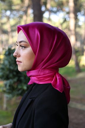 روسری رنگی پلی استر Akel - کد 790303179
