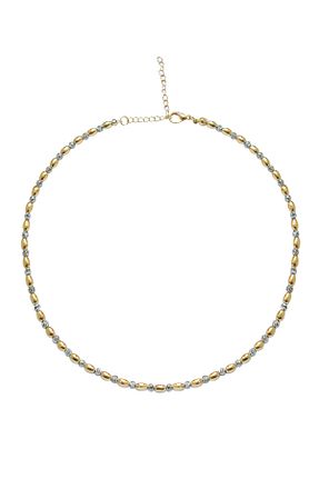 گردنبند جواهر طلائی زنانه برنجی ASYRA JEWELLERY - کد 846254452