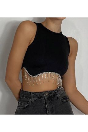 بلوز مشکی زنانه ساده WEAR AND WEAR - کد 681267730