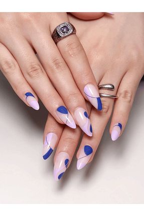 ناخن مصنوعی و اکسسوری بنفش TipsArt - کد 660302250