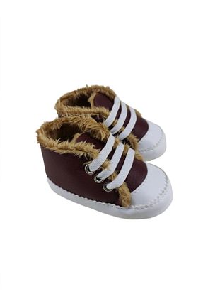 بوت / نیم بوت قهوه ای بچه گانه پاشنه تخت Oscar Baby - کد 378013444