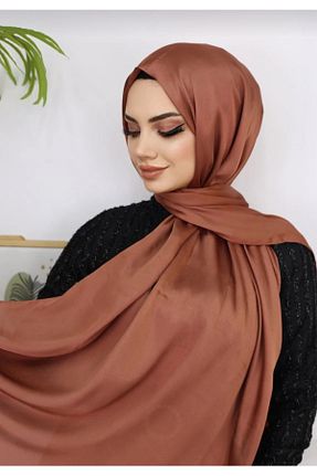 شال قهوه ای زنانه کد 805449330