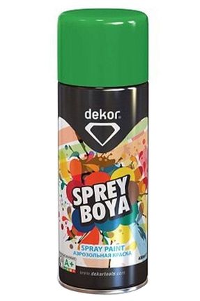 رنگ اسپری سبز Dekor - کد 647680243