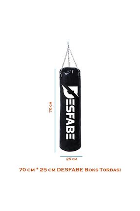 کیسه بوکس مشکی 10 - 15کلیوگرم desfabe - کد 388823294