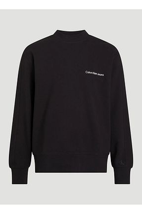پلیور مشکی مردانه چاپی Calvin Klein - کد 846208538
