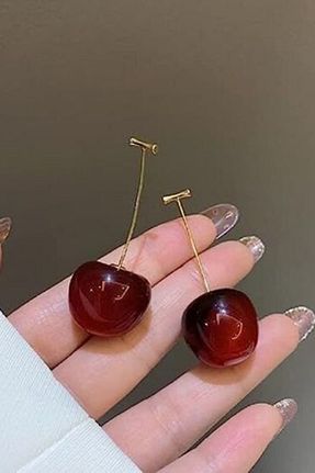 گوشواره جواهر طلائی لزران H&E DESIGN - کد 846218568