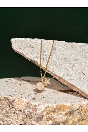 گردنبند طلا زرد زنانه 14 عیار U ADİEU GOLD - کد 749563810