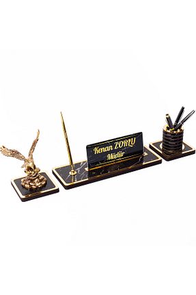 نظم دهنده رو میزی مشکی isimliksepeti - کد 757051262