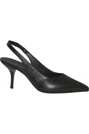 کفش پاشنه بلند کلاسیک مشکی زنانه پاشنه نازک پاشنه متوسط ( 5 - 9 cm ) کد 809809923