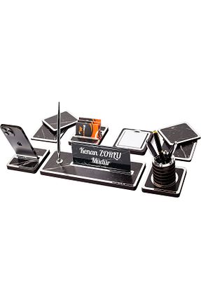 نظم دهنده رو میزی مشکی isimliksepeti - کد 807473520