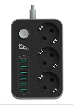 شارژر مشکی Paleon - کد 158123976