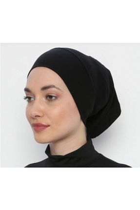 کلاه شنای حجاب مشکی زنانه Luna Nueva - کد 136230297