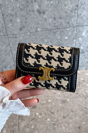 کیف پول مشکی زنانه ابعاد کوچک CARA CARO - کد 846284394