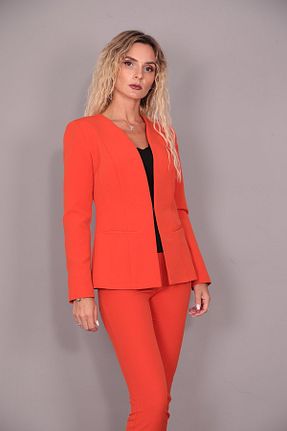 کت بنفش زنانه Comfort ÖNDER ÖZSOY - کد 759359086