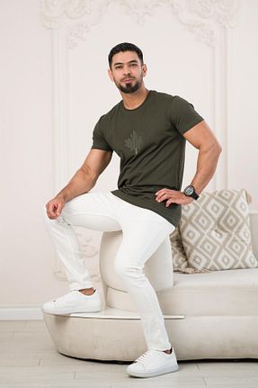 تیشرت سبز مردانه رگولار Paul Martin - کد 839487600