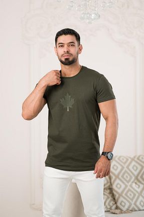 تیشرت سبز مردانه رگولار Paul Martin - کد 839487600