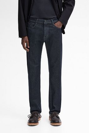 شلوار جین سرمه ای مردانه پاچه ساده Massimo Dutti - کد 818086976
