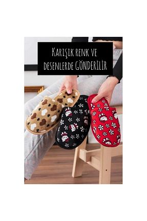 دمپائی خانگی رنگی زنانه پارچه ای BERCHILL - کد 778031519