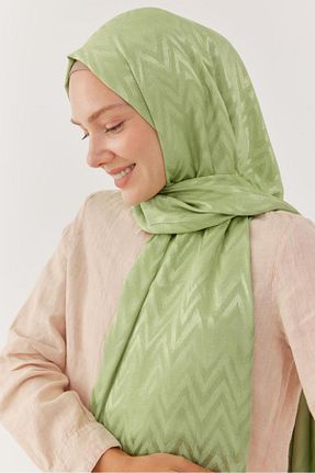 شال سبز زنانه MİRSOY SCARF - کد 846386468