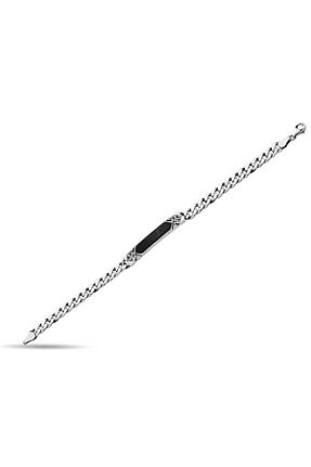 دستبند نقره مردانه 925 عیار Metay Silver - کد 846441102