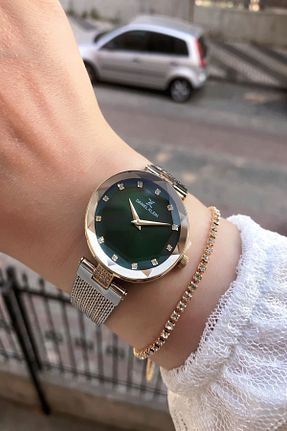 ساعت مچی سبز زنانه 31-35 میلی متر Daniel Klein - کد 846446669