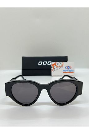 عینک آفتابی مشکی زنانه UV400 No Logo - کد 846454314