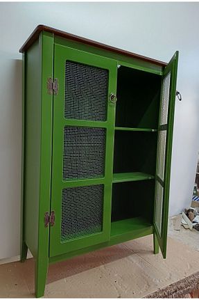 کابینت چند منظوره سبز MDF VİLLAÇAM AHŞAP - کد 827186468