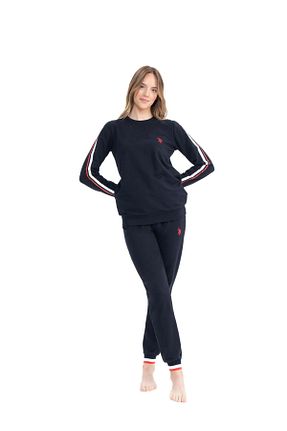 ست لباس راحتی سرمه ای زنانه ساده U.S. Polo Assn. - کد 846484914