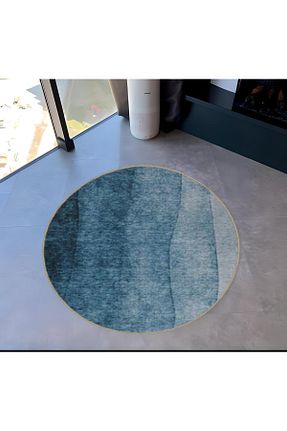 فرش مشکی قابل شستشو Rugs Modern Halı - کد 846475786