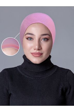 کلاه شنای حجاب صورتی زنانه nanak - کد 846445202